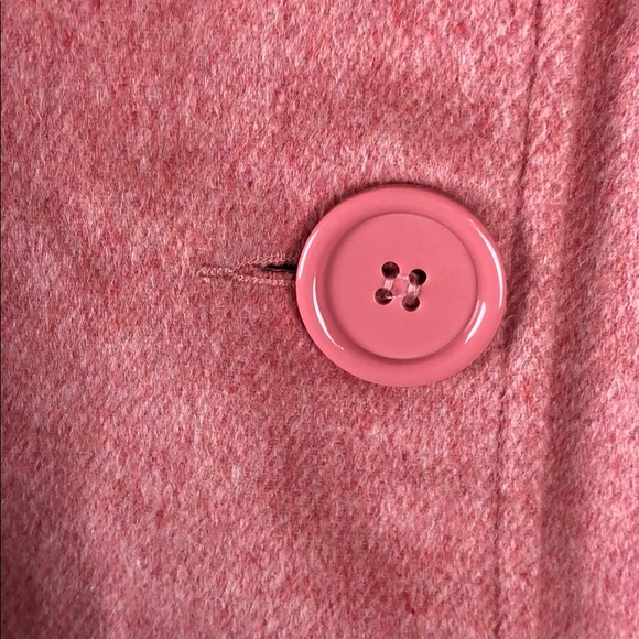 Tulle pink wool coat - Picture 3 of 7